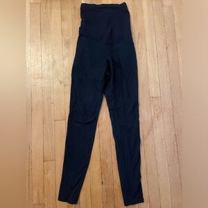 Black maternity leggings